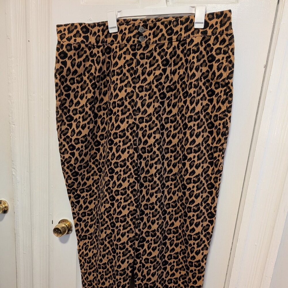 NWT Lucy & Yak Addison Leopard Print
